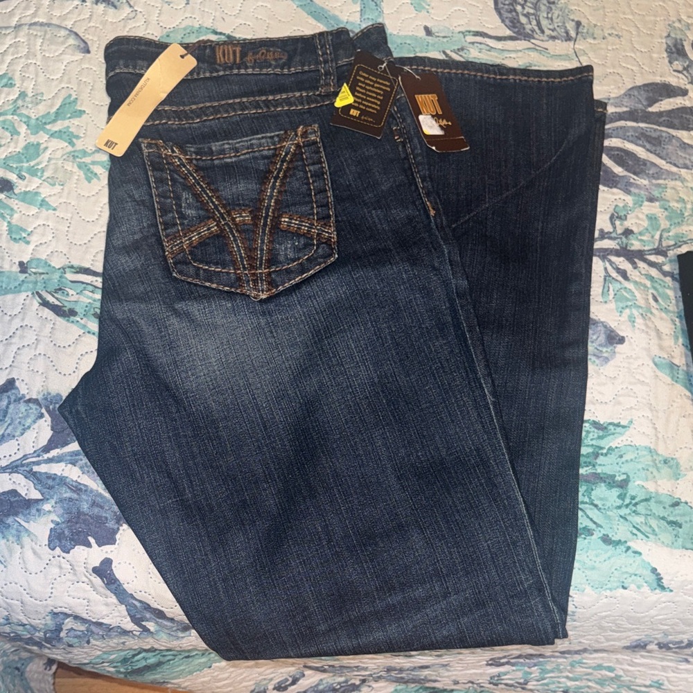 Kut from the Kloth Indigo Denim Jeans